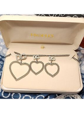 Dolce and Gabbana Set Necklace and Earrings  💯 Authentic